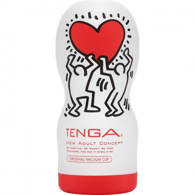 Мастурбатор TENGA&KEITH HARING ORIGINAL VACUUM CUP KHC-101