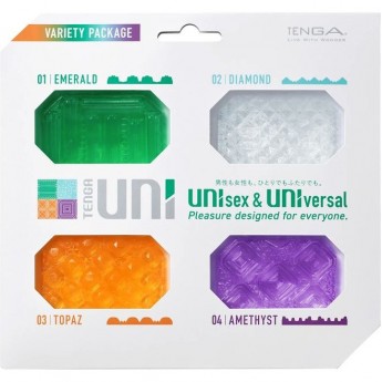 Набор мастурбаторов TENGA UNI VARIETY PACK Набор мастурбаторов TENGA UNI VARIETY PACK